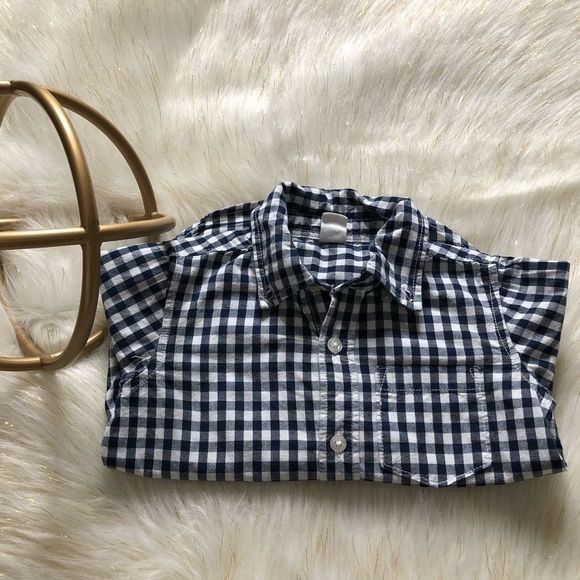 💙Baby Gap Button Down Shirt 💙 - Picture 1 of 4